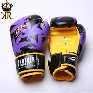 Guantes de Batalla Profesionales Royal Kimono de Cuero de 12 oz para Kick Boxing, MMA, Sanda, Muay Thai, Entrenamiento, Cierre Universal - Product Image 3