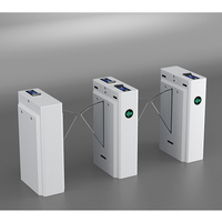 ACS AUTO Electronic Flap Barrier Torniquetes Control de acceso para edificio de oficinas Gimnasio RFID Reconocimiento facial para seguridad