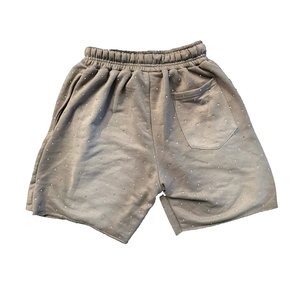 Pantalones cortos ajustados con diamantes de imitación de alto brillo 100% algodón moda ropa de fiesta estilo High Street OEM pedido al por mayor - Product Image 5