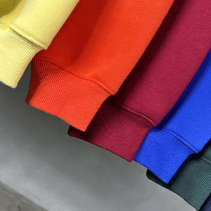 เสื้อฮู้ดขนแกะระบายอากาศใส่สบายคอปก500GSM ลายพิมพ์ดิจิตอลใส่ได้พอดีทั่วไปโลโก้ตามสั่ง - Product Image 4