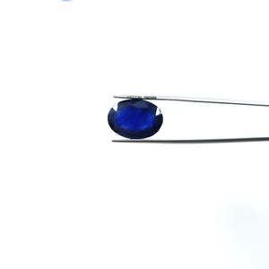 AAA Grade Natural Bangkok Blue Sapphire Calibrated Ovals 8mm Height 3mm Width Fine Crystal Material Heat-treated - Product Image 5