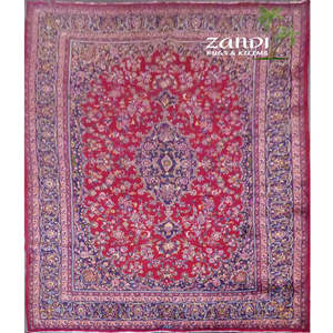 พรมทอมือ Kashan Cozy Cotton and Wool ดีไซน์ทันสมัย เหมาะสำหรับตกแต่งบ้าน สำนักงาน ทั้งภายในและภายนอกอาคาร ราคาดีที่สุด - Product Image 1