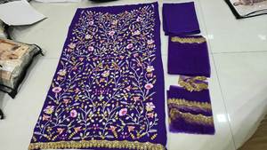 Exclusivo y hermoso traje Salwar de 3 piezas de diseño, con tela GEORGETTE de alta calidad, disponible en varios colores para adultos. - Product Image 2