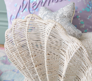 MEJOR VENDEDOR-Venta al por mayor EScallop Shell Cesta de almacenamiento Lovely Mimbre Shell Cesta para niños hecho a mano en VIETNAM - SISU - Product Image 4