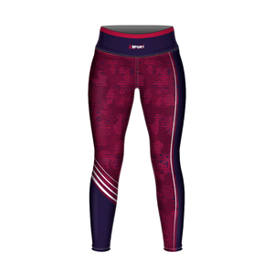 กางเกงเอวสูงพิมพ์ลายสีระเหิดสำหรับผู้หญิงกางเกงโยคะฟิตเนสลำลองเลกกิ้งออกกำลังกายไซส์ใหญ่พิเศษสำหรับฤดูร้อน - Product Image 1