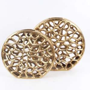 ชุดแจกันดอกไม้อลูมิเนียมทำด้วยมือและตกแต่งด้วยทองเหลืองธรรมชาติชุดแจกันดอกไม้ตกแต่งบ้านที่ได้รับความนิยมมากที่สุด - Product Image 5