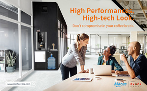 EVOACAS M-TT-ES-4C Máquina de Café Espresso de Grado Comercial, Automática, con Pantalla Táctil, para Cafeterías, Hecha en China - Product Image 6