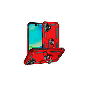 Étui de protection en silicone antichoc de qualité supérieure Netzy SAFA Vega Series pour Apple pour iPhone 16 Plus et Pro Modèle en boîte rouge - Product Image 1