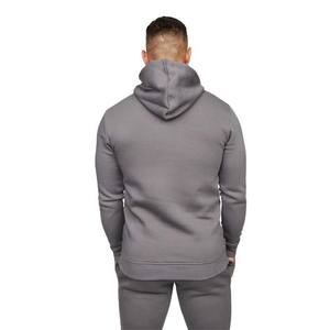 Survêtement 2 pièces en coton imprimé avec logo personnalisé pour hommes, vêtements de sport, jogging, survêtement d'hiver 500g - Product Image 4