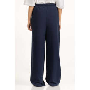 Pantalones Palazzo de Pierna Ancha y Cintura Alta para Mujer, Estilo Cargo Transpirable con Técnica Arrugada, Talla XL - WM-TRC-WS25-004A - Product Image 1