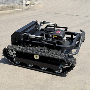 Cortadora de Césped Robótica Económica, Cortadora de Césped a Gasolina con Control Remoto, Chasis Antideslizante y Antiestático para Mantenimiento de Grandes Áreas - Product Image 5