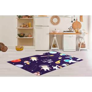 Tapis spatial : Tapis pour chambre d'enfant imprimé en 3D, tapis doux non tissé - Product Image 2