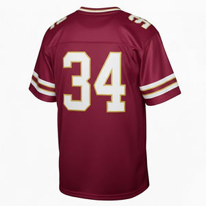 Ropa Deportiva Sublimada, Jersey de Fútbol Americano Personalizado con Nombre y Número del Equipo, para Entrenamiento - Product Image 3