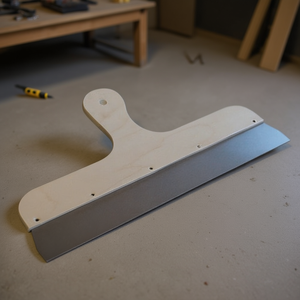 B.600mm Steel Sheet <b>Squeegee</b> with Surface Decorative Spatula - Product Image 3