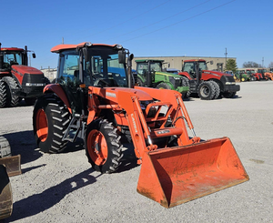 Tracteur agricole Kubota M6060 abordable, 120HP, 60HP, 70HP, 80HP, 90HP, 100HP, 4x4, machine agricole avec transmission sur roues - Product Image 1