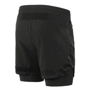 Black Running Shorts for <b>Men</b> with Liner <b>Mens</b> 2 in 1 Workout Athletic <b>Yoga</b> Shorts - Product Image 5