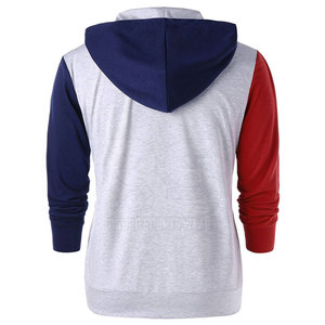 Sudaderas con capucha de alta calidad para hombre, mezcla de algodón, con logo personalizado para uso deportivo y estilo casual. - Product Image 2