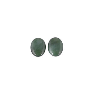 Lote de piedras preciosas de cabujón ovalado suelto de Escora verde, piedra para hacer joyas, anillo de piedra, pendiente - Product Image 2