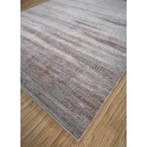 Alfombra Uvenuti Grande de Lana y Seda de Bambú, Tejida a Mano, Color Marfil, Modelo LRB-1665, con Patrón de Rayas, para Sala de Estar, Pasillo, para Adolescentes - Product Image 2