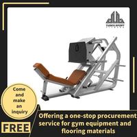 Machine de musculation des jambes, équipement de gym professionnel, outil d'exercice de musculation avec construction en acier