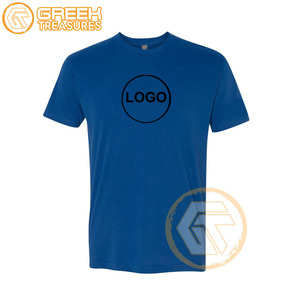 Camiseta bordada de lana de algodón Phi Beta personalizada, transpirable, hermandad griega, Sigma, cuello redondo de gran tamaño para hombre, Fraternidad suave - Product Image 5