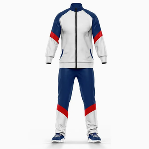 Survêtements de sport d'hiver personnalisés de haute qualité en gros, pas chers, en stock, prêts à être expédiés, respirants, 100% coton, ensemble de jogging pour hommes, polaire - Product Image 5
