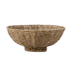 Bol de service et de stockage de fruits en jonc de mer naturel le plus vendu Vaisselle durable du Vietnam Prix de gros bon marché - Product Image 3