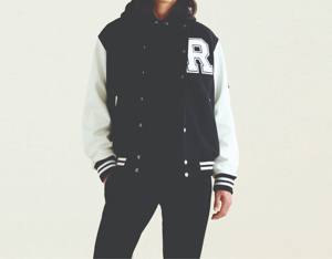 Nouveau design vestes universitaires en toile à la mode patchs en chenille Letterman College Bomber Baseball hommes respirant hiver OEM - Product Image 4