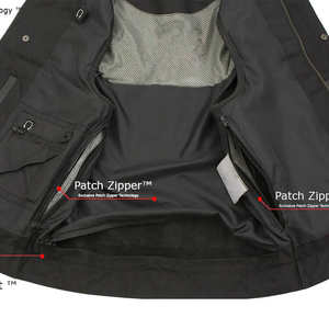 Gilet en cuir véritable pour homme – Vêtement en cuir sans manches de haute qualité - Product Image 4