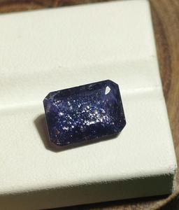 Pierre de soleil naturelle en forme d'octogone à facettes pour la fabrication de bijoux Pierre de chakra en cristal de guérison - Product Image 4