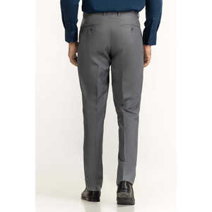 Pantalones de Vestir para Hombre, Corte Regular, Formales, para Negocios, con Decoraciones de Cremallera, Cintura Media, Rectos, de Seda Worsted, Disponibles en Varios Colores, Tallas XL a 4XL - Product Image 2