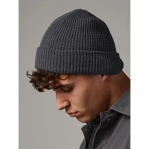 Organic Cotton Waffle <b>Beanie</b> Sustainable Winter Sports Accessories - Product Image 1