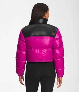Doudoune courte rembourrée en Nylon pour femme, veste d'hiver de couleur noire avec Logo personnalisé, offre spéciale, 2022 - Product Image 3