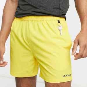 Pantalones cortos de entrenamiento de ajuste regular de verano para hombre 2025 para hombre con logotipo personalizado/Pantalones cortos de uso activo para hombre al por mayor para correr y hacer ejercicio - Product Image 3