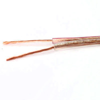 Offre Spéciale 2*1.2/1.5/2.5mm haut-parleur câble acoustique fil OFC cuivre sans oxygène 100 m câbles et fils électriques isolés en Silicone