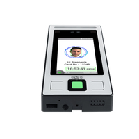 LEEKGOTECH 4,3 pulgadas Multi-Biométrico Reconocimiento facial de huellas dactilares Control DE ACCESO Dispositivo de asistencia de tiempo con software gratuito