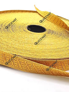 Ruban de Galon et Dentelle en Fil de Laiton Doré Mylar pour Costumes et Usage Décoratif - Product Image 4