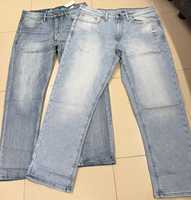 Pantalon en jean décontracté pour homme, taille mi-haute, coupe droite, délavé, léger et respirant, écologique, prix de gros abordable, marques variées