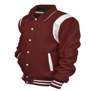 Chaqueta Universitaria con Logotipo Bordado Personalizado, Servicio OEM, Diseño Profesional Cómodo, Cuello Alto, Lona para Primavera - Product Image 3