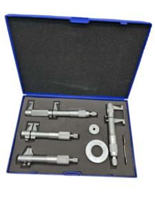 Industriële gereedschappen met hoge nauwkeurigheid Binnenmicrometer 5-100 mm in geïnstalleerde koffer Binnenmicrometer met satijnchroomafwerking - Product Image 1