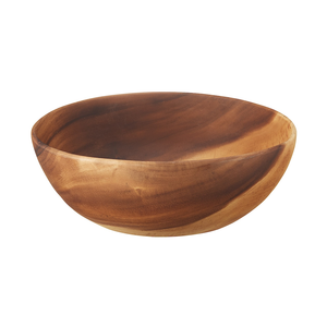 Vente en gros de saladiers en bois avec cuillère et fourchette ustensiles de cuisine durables Saladier en bois naturel pour vivre sainement pour les fêtes - Product Image 4