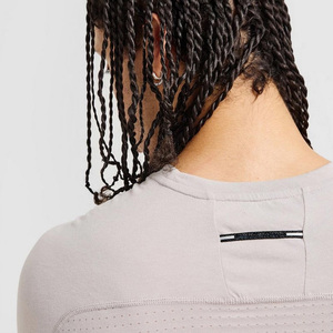 Venta al por mayor de ropa personalizada con el logotipo de su marca a granel, 100% algodón, ropa deportiva para gimnasio, camiseta en blanco para hombres, camisetas casuales lisas para hombres - Product Image 5