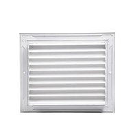 Grille d'air de retour de soupape d'évent de persienne d'échappement d'admission d'air frais de Ventilation de haute qualité pour le système HVAC