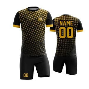 2025 High Quality Custom OEM Wholesale Latest Breathable Stretch Quick Dry 100% Polyester Short Sleeve <b>Soccer</b> Uniform for <b>Soccer</b> - Product Image 6
