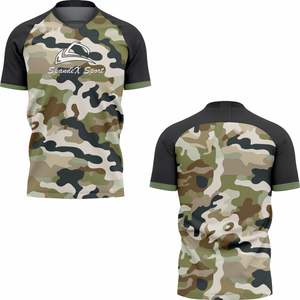 Camiseta deportiva de talla grande ligera personalizada que absorbe la humedad, transpirable para impresión por sublimación de camisetas - Product Image 3