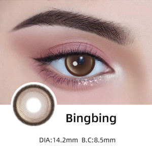 Boîte à lentilles de contact respirante personnalisée, emballée dans un sac OPP, service complet pris en charge, usine de lentilles colorées de 14,2 mm fabriquées en Chine - Product Image 6