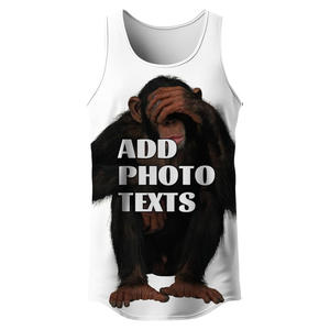 Camisetas sin mangas de nuevo diseño para hombre, camisetas sin mangas de entrenamiento gráfico, camisetas sin mangas con estampado Vintage divertido - Product Image 6