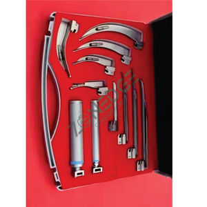 Volwassen Anesthesie Laryngoscoop Ent Operatie Scope Wegwerp Aangepaste Chirurgische Herbruikbare Laryngoscoop Set - Product Image 3