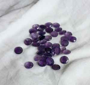 Vente en gros de pierres précieuses en vrac d'améthyste violette de taille libre pour l'utilisation de bijoux de collier - Product Image 1