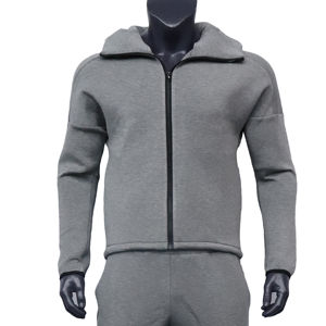 Meilleure qualité respirant hiver hommes polaire survêtement pour hommes Top qualité coton nouveauté 2026 Logo personnalisé - Product Image 3